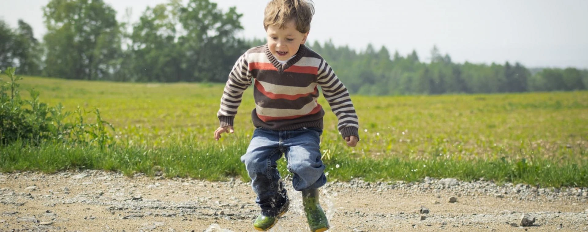 boy jumping